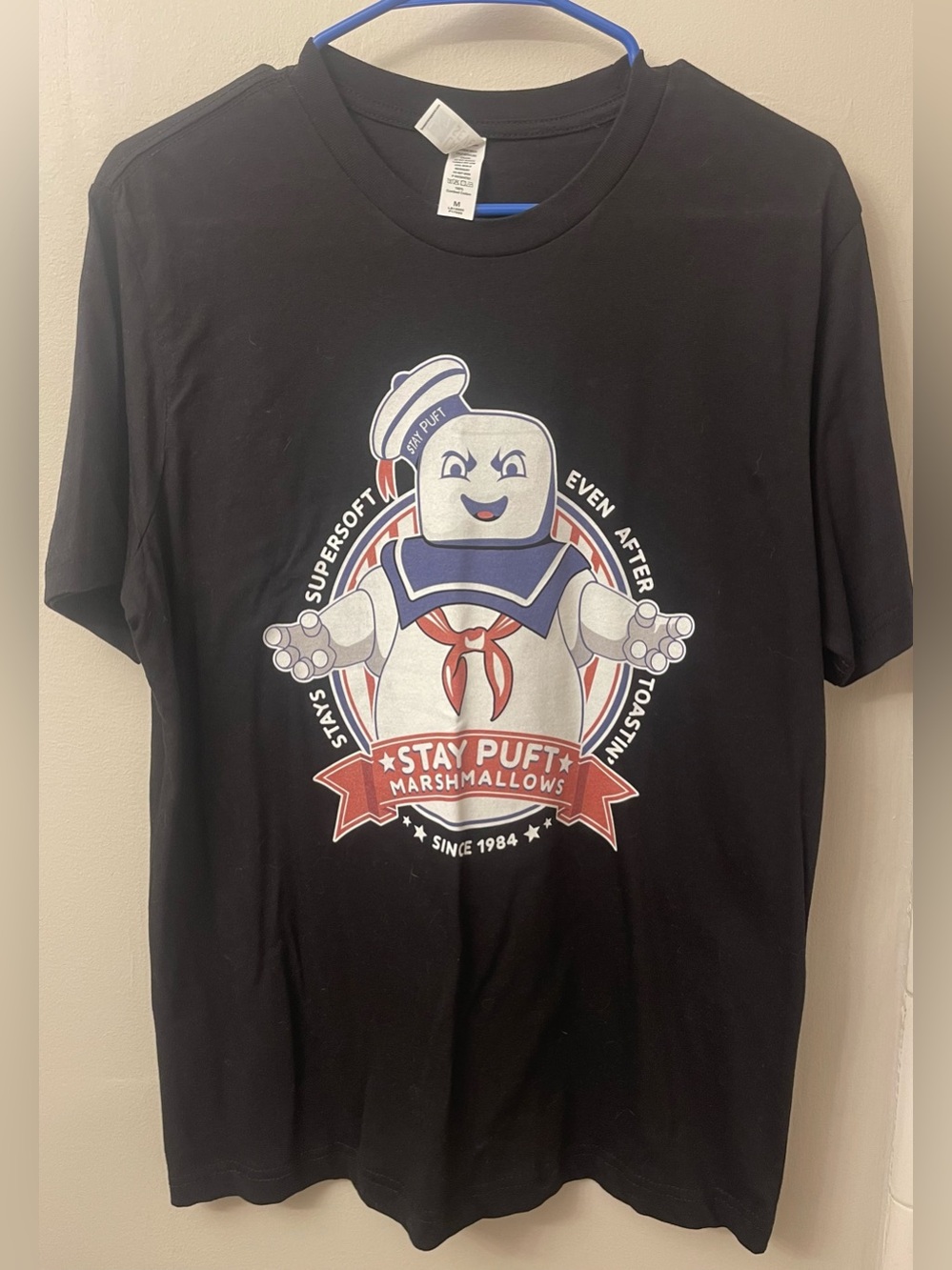 Stay Puft Marshmallows Graphic Tee - Black